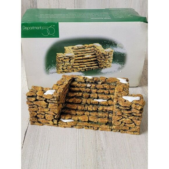 Dept 56 52725 Stone Stairway village accessory xmas - Picture 1 of 7